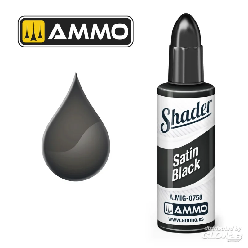 MATT SHADER Satin Black Paint 