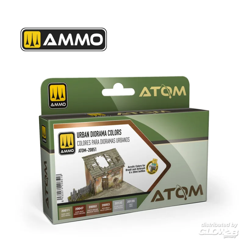 ATOM Urban Diorama Colors Paint 