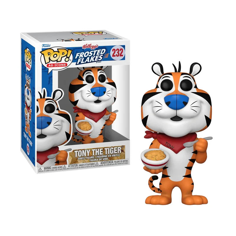 KELLOGG'S - POP AD Icon No. 232 - Tony the Tiger ('84) Pop figures 