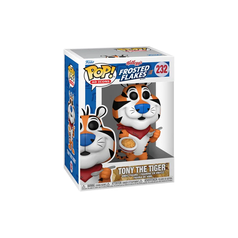 KELLOGG'S - POP AD Icon No. 232 - Tony the Tiger ('84) Pop figures