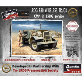 THUNDER MODEL: 1/35; LRDG Wireless Truck Bonus edition Model kit 