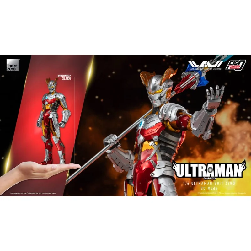 Ultraman figure FigZero 1/6 Ultraman Suit Zero SC Mode 31 cm