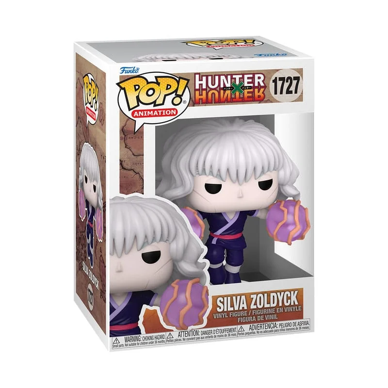 Hunter x Hunter POP! Animation Vinyl figure Silva Zoldyck 9 cm Figurines