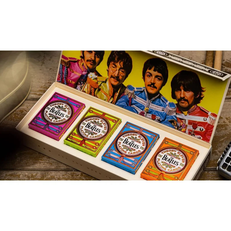 The Beatles Playing Card Game Box Set (4 decks)