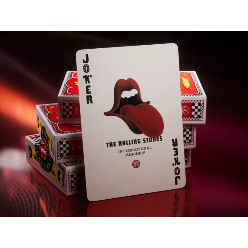 The Rolling Stones playing card game