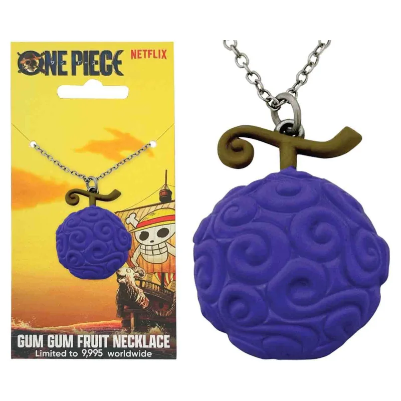 One Piece - Gum Gum Fruit Necklace Limited Edition 