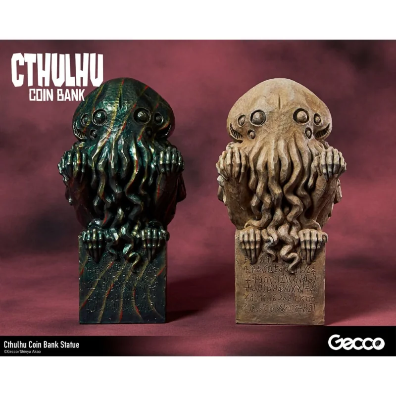 HP Lovecraft Cthulhu Mythos Cthulhu money box (Original Color) 24 cm Statue