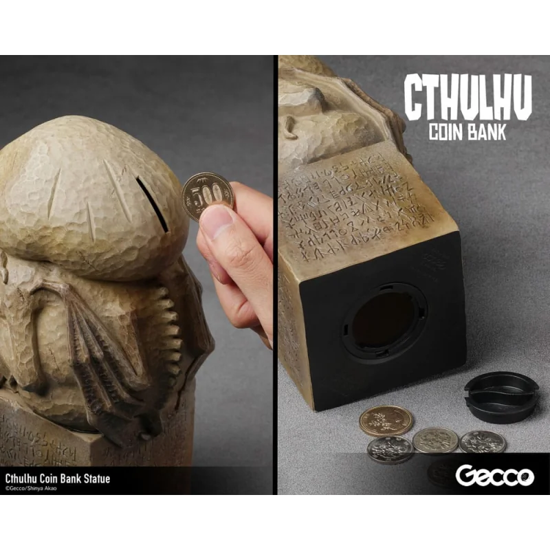 HP Lovecraft Cthulhu Mythos Cthulhu money box (Original Color) 24 cm