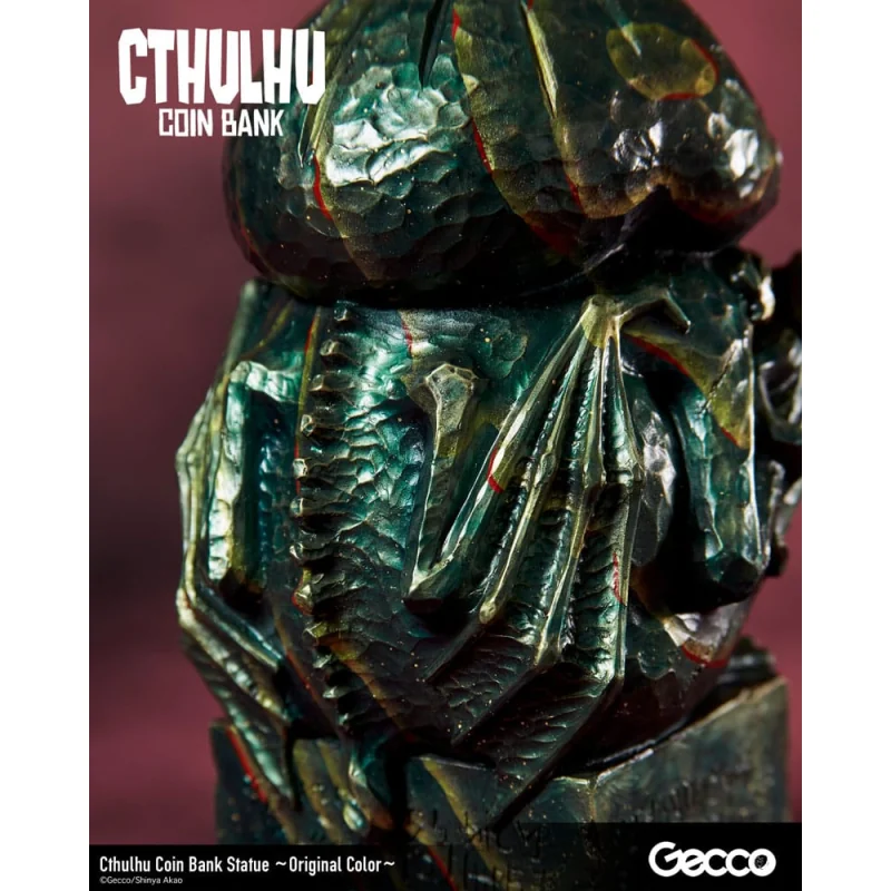 HP Lovecraft Cthulhu Mythos Cthulhu money box (Original Color) 24 cm