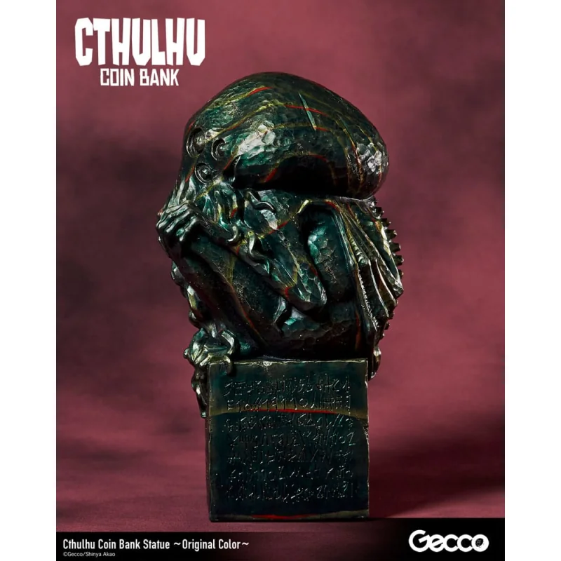 HP Lovecraft Cthulhu Mythos Cthulhu money box (Original Color) 24 cm