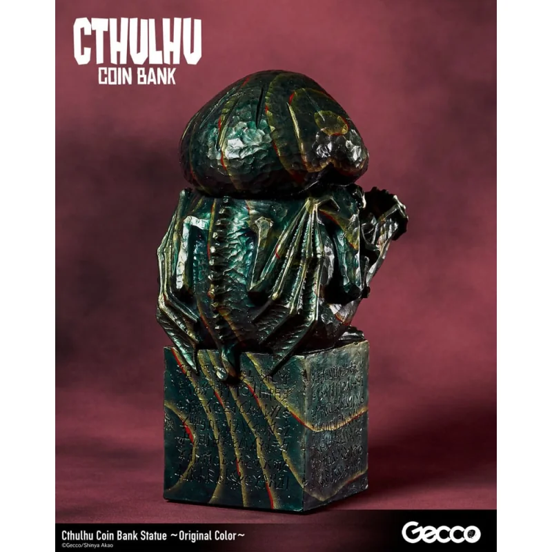 HP Lovecraft Cthulhu Mythos Cthulhu money box (Original Color) 24 cm