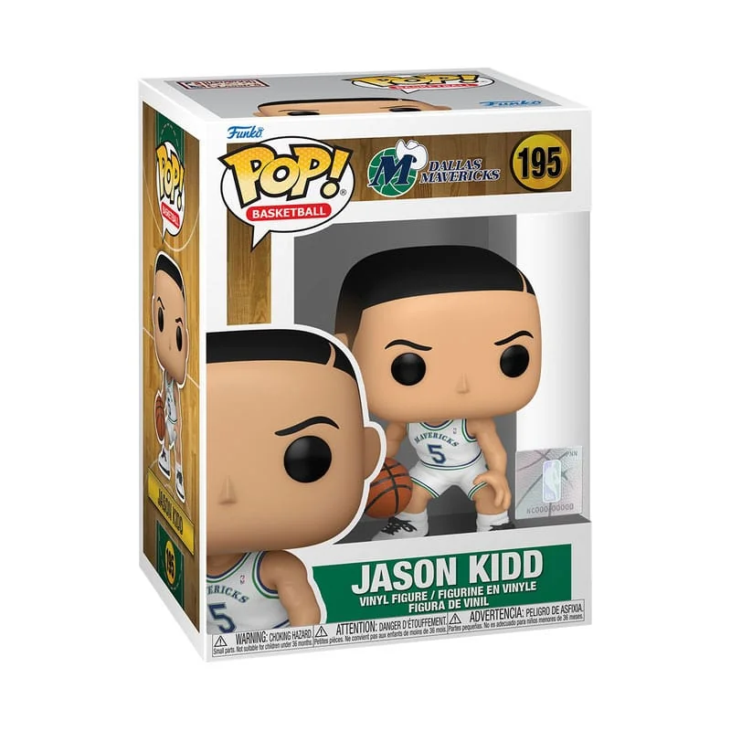 NBA Legends POP! Sports Vinyl Figure Dallas Mavericks: Jason Kidd (Rookie Season) Pop figures