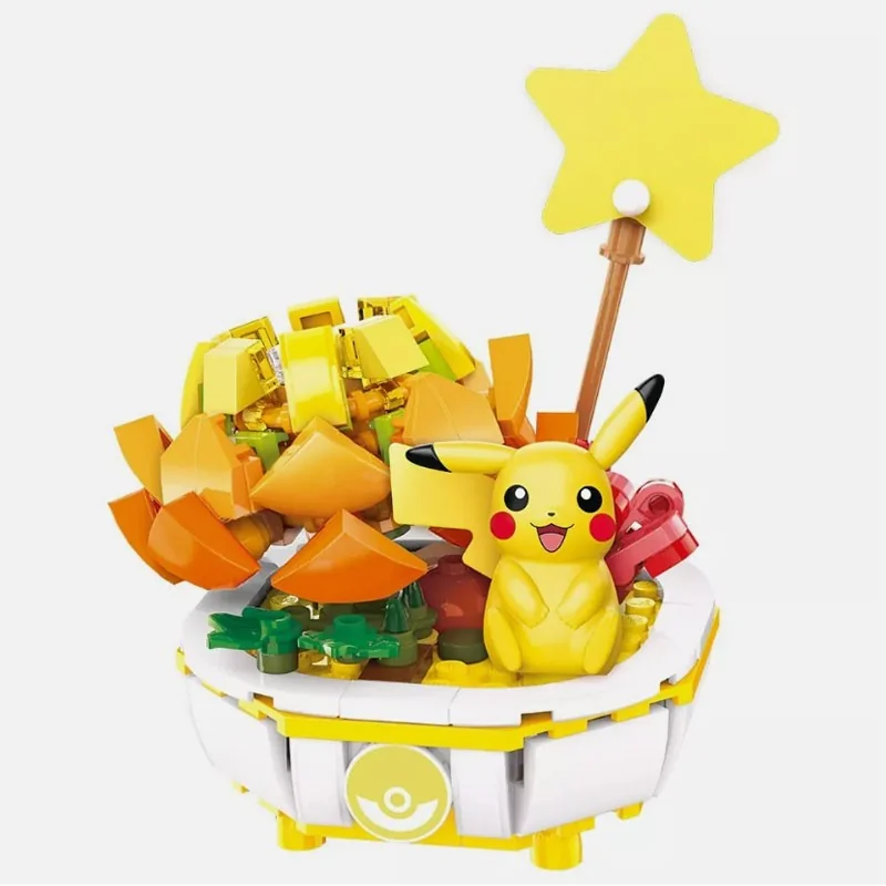 POKEMON - KEEPPLEY BLOCK - Pikachu Bonsai Building Games