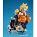 Desktop Real Mccoy Ex Dragon Ball Z Ss Son Goku & Ss Son Gohan & Motorbike Figurines