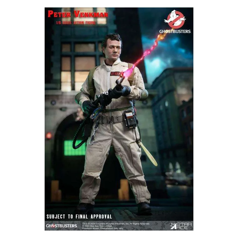 Ghostbusters 1984 Peter Venkman 1/6 Action Figure Figurines