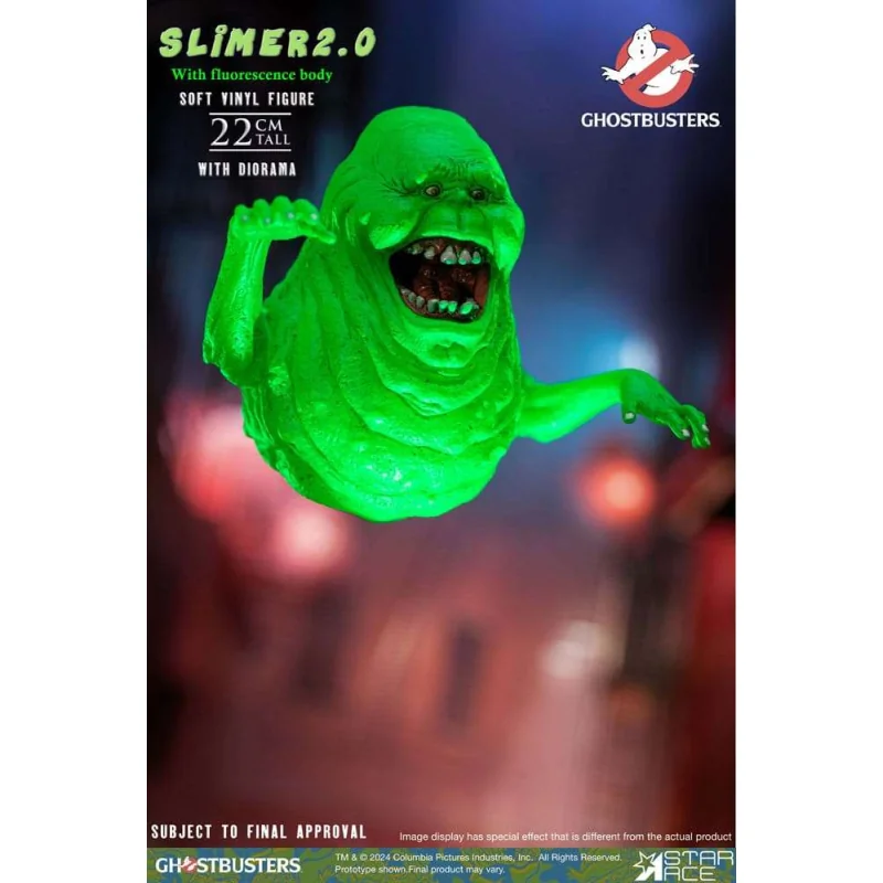 Ghostbusters Slimer 2.o Soft-vinyl 1/8 Figure Figurines