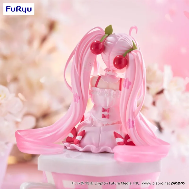 Hatsune Miku PVC statuette Noodle Stopper Sakura Miku 2025 14 cm