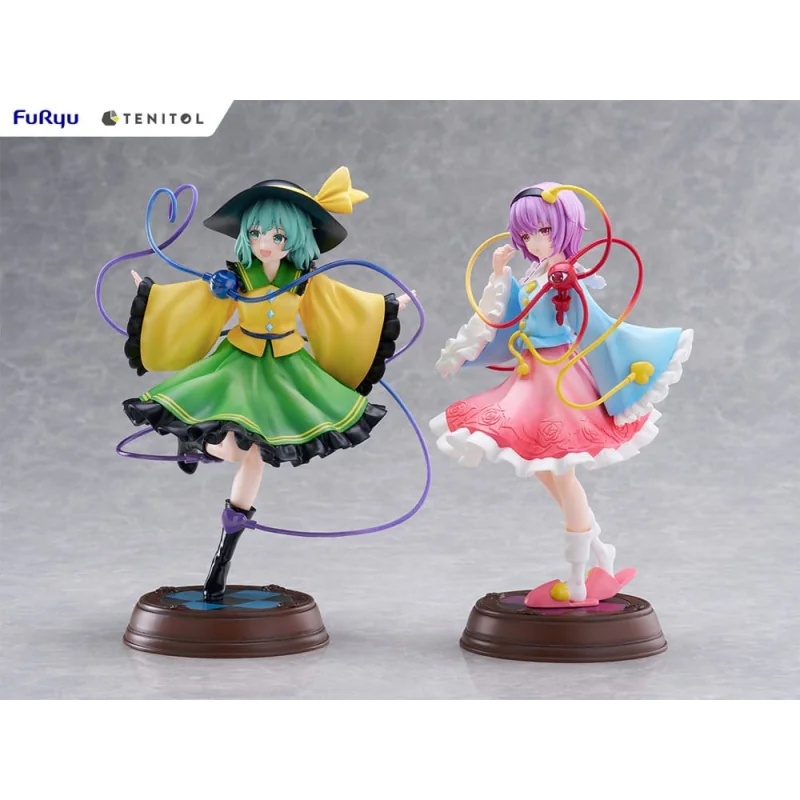 FRYU40705 Touhou Project PVC statuette Tenitol Koishi Komeiji & Satori Komeiji 22 cm