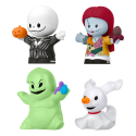 The Nightmare Before Christmas Fisher-Price Little People Collector 7 cm Minifigures 4-Pack Mattel