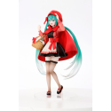 Hatsune Miku Wonderland PVC statuette Little Red Riding Hood 18 cm Figurines