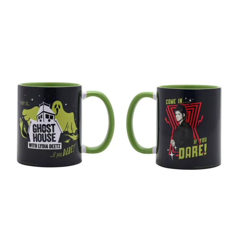 BEETLEJUICE - Black&Green - Ghost House - Colorful Interior Mug - 312 ml 