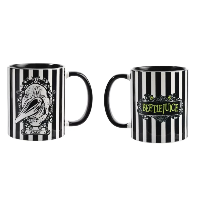 BEETLEJUICE - Black&White - Adam - Colorful Interior Mug - 312 ml 