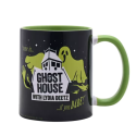 BEETLEJUICE - Black&Green - Ghost House - Colorful Interior Mug - 312 ml Cups and Mugs