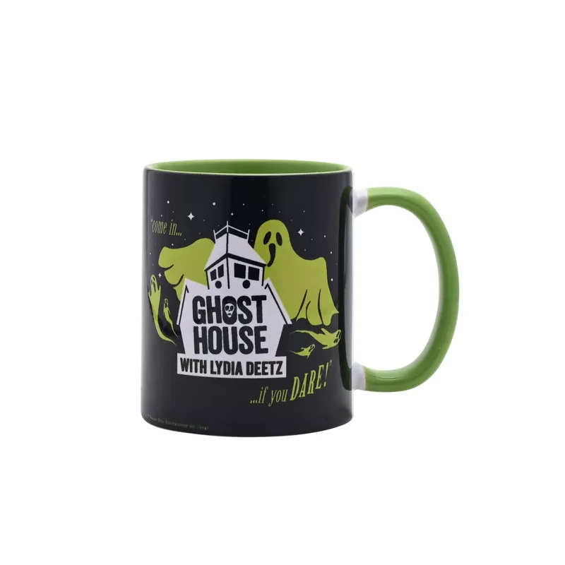 BEETLEJUICE - Black&Green - Ghost House - Colorful Interior Mug - 312 ml Cups and Mugs