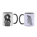 BEETLEJUICE - Black&White - Strange - Colorful Interior Mug - 312 ml 