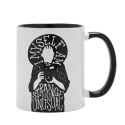 BEETLEJUICE - Black&White - Strange - Colorful Interior Mug - 312 ml Cups and Mugs