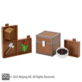 Minecraft Forest Loot Chest 10cm 