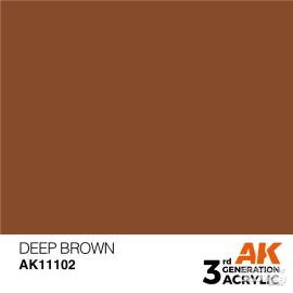 Deep Brown 17ml Paint 