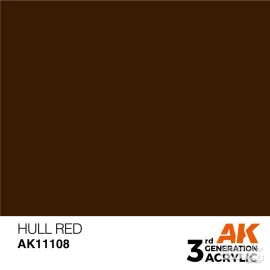 Hull Red 17ml Paint 