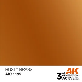 Rusty Brass 17ml Paint 