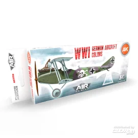 WWI German Aircraft Colors SET 3G Paint 