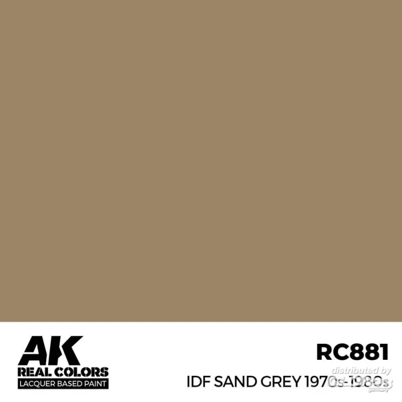 IDF Sand Gray 1970S-1980S 17 ml. Paint 