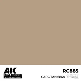 CARC Tan 686A FS 33446 17 ml. Paint 