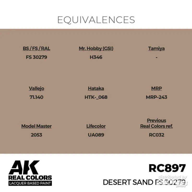 Desert Sand FS 30279 17 ml. Acrylic model paint