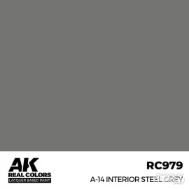 A-14 Interior Steel Gray 17 ml. Paint 