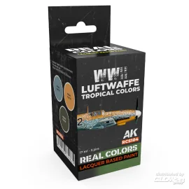 WWII Luftwaffe Tropical Colors SET Paint 