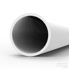 Hollow tube 5.00dx350mm (WT 0.7mm)-STYRENE STRIP 