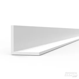 Angle 2.5 x 2.5 x 350mm - STYRENE STRIP 