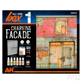 ALL IN ONE SET -BOX 1-CHARVINS FACADE Diorama 