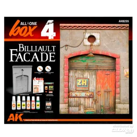 ALL IN ONE SET -BOX 4-BILLIAULT FACADE Diorama 