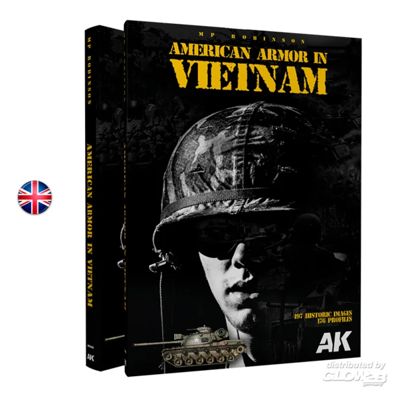 AMERICAN ARMOR IN VIETNAM - English Book 