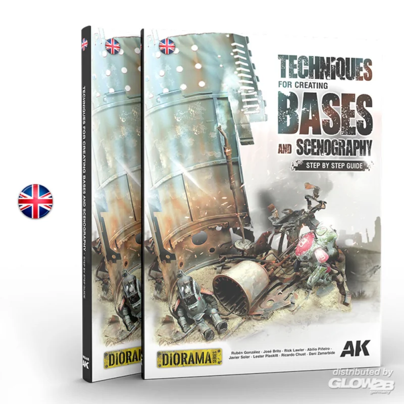 Techniques for creating bases and scenography – English Book 