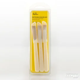 Disposable scalpel set (3 pieces) 