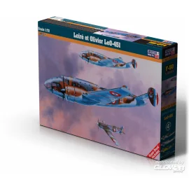 Lioré and Olivier LeO 451 1/72 German decals Model kit 