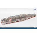 Clear Painted Colorful US Navy Gerald R. Ford-class aircraft carrier- USS Gerald R. Ford CVN-78 Magic Factory