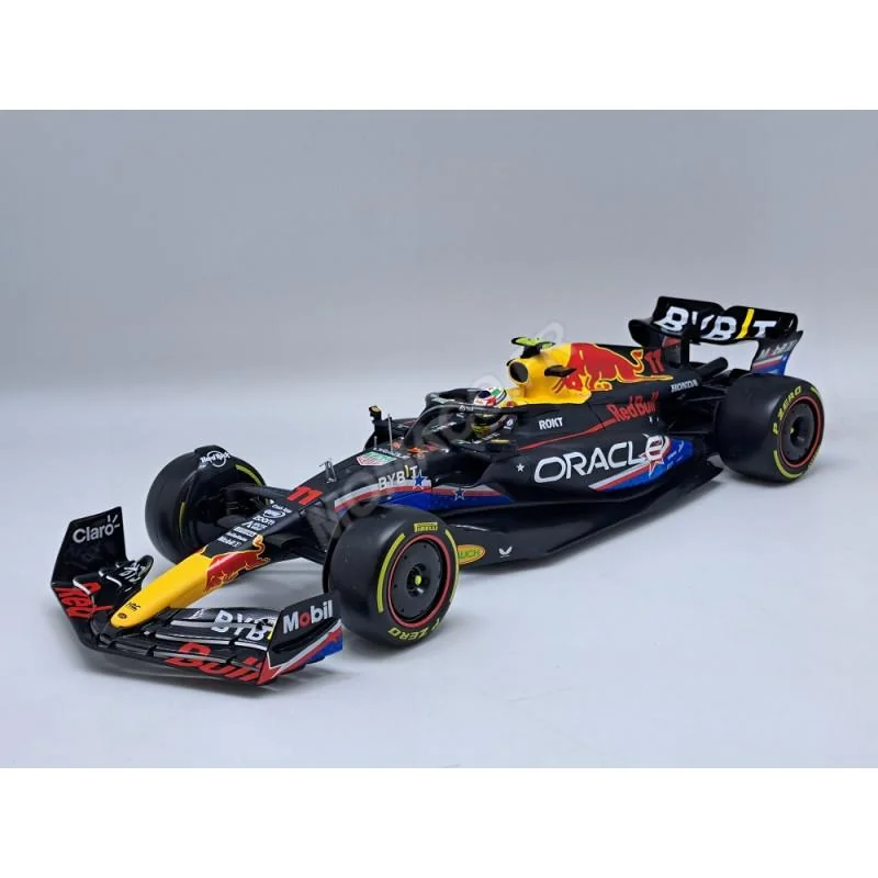 RED BULL F1 RB19 TEAM ORACLE RED BULL RACING 11 SERGIO PEREZ GRAND PRIX AUSTIN 2023 4TH Die cast 